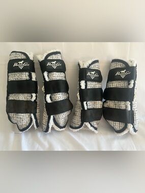 Professional's Choice Horse Fly Boots Standard Size M Set of 4